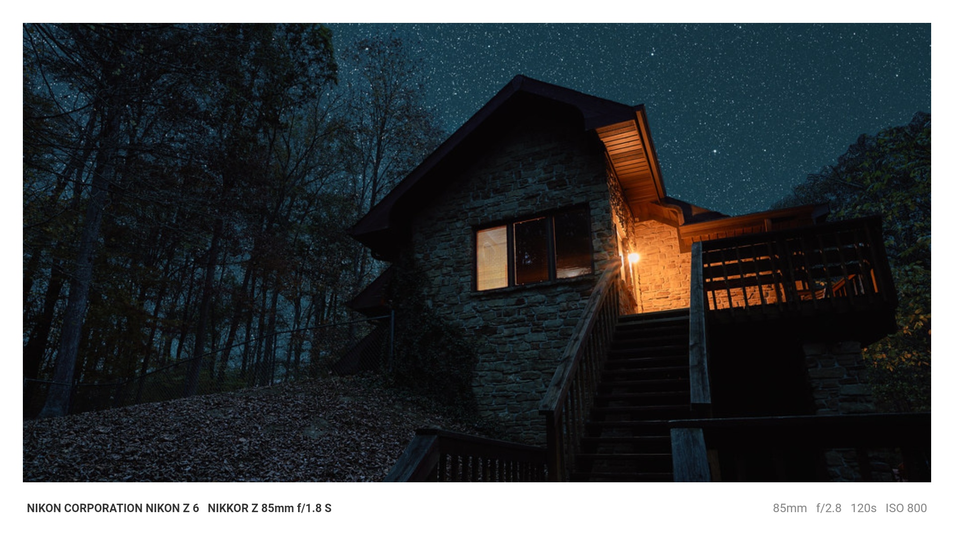 Starry house - Gallery layout