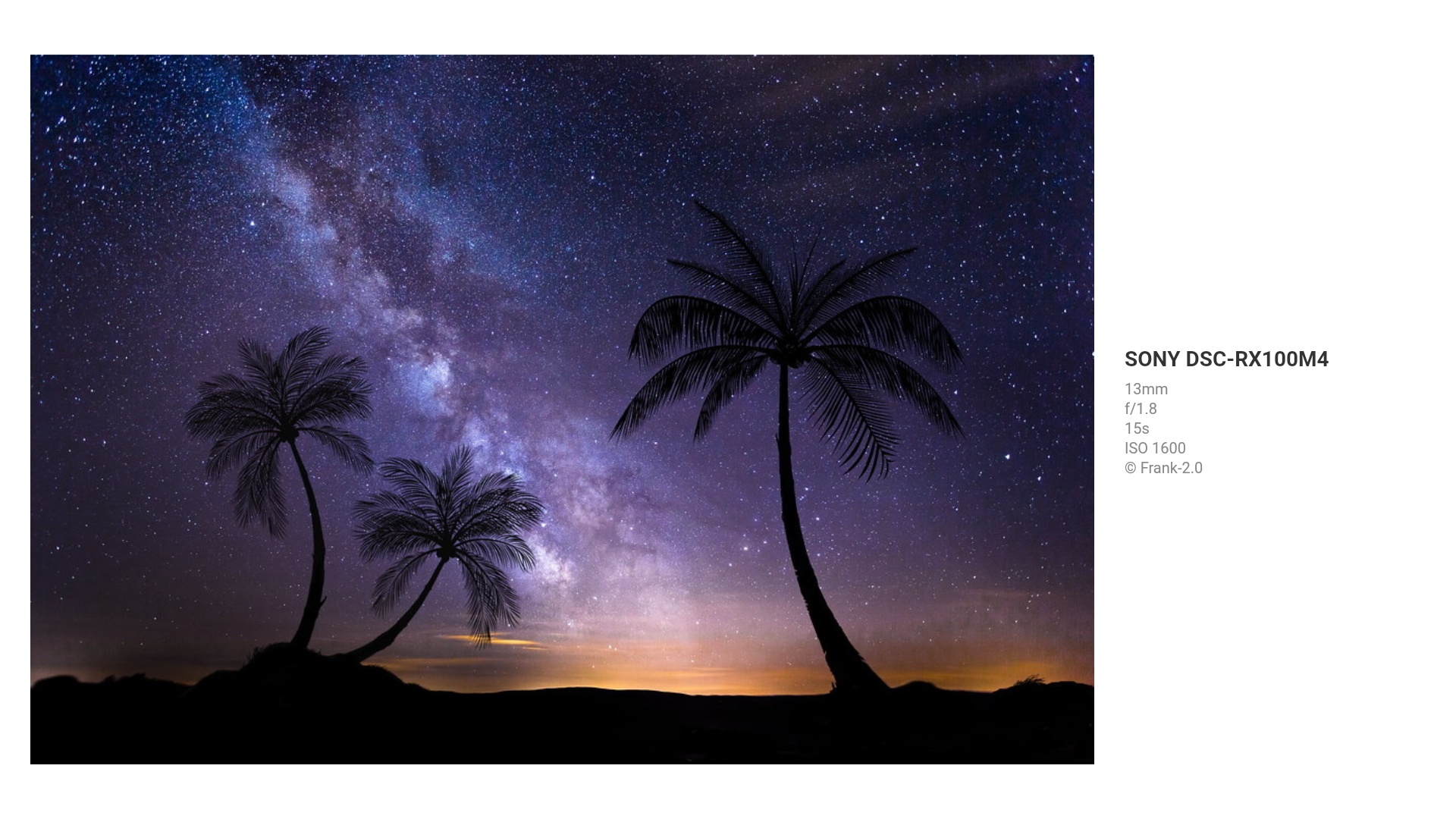 Milky Way - YouTube layout